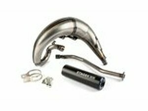 Auspuff Stage6 Streetrace high mount link CNC blau /...