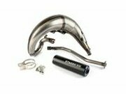 Auspuff Stage6 Streetrace high mount link CNC blau /...