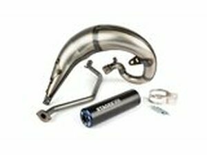Auspuff Stage6 Streetrace high mount CNC blau / schwarz...