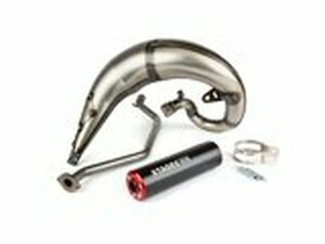 Auspuff Stage6 Streetrace high mount CNC rot / schwarz...