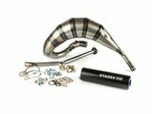 Auspuff Stage6 Streetrace 70cc high mount CNC blau /...