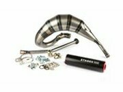 Auspuff Stage6 Streetrace 70cc high mount CNC rot /...
