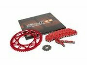 Kettensatz 13x53 - 420 Stage6 Alu CNC rot Rieju MRT