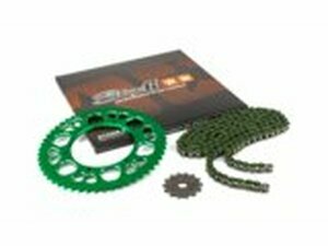 Kettensatz 13x53 - 420 Stage6 Alu CNC grn Aprilia SX 50