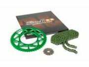 Kettensatz 13x53 - 420 Stage6 Alu CNC grn Derbi Senda...