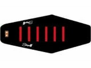 Sitzbankbezug Stage6 schwarz - rot Sherco 50cc bis 2006