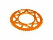Kettenrad 53 Zhne - 420 Stage6 alu CNC orange Rieju MRT