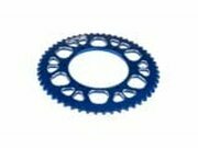 Kettenrad 53 Zhne - 420 Stage6 alu CNC blau Aprilia SX 50