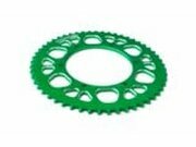 Kettenrad 53 Zhne - 420 Stage6 alu CNC grn Aprilia SX 50