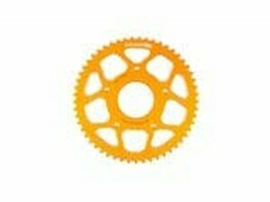 Kettenrad 53 Zhne - 420 Stage6 Alu CNC orange Peugeot /...