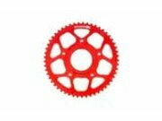 Kettenrad 53 Zhne - 420 Stage6 Alu CNC rot Peugeot / Rieju