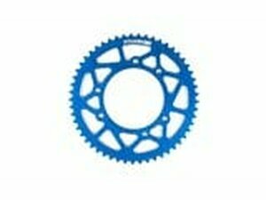 Kettenrad 53 Zhne - 420 Stage6 Alu CNC blau Derbi DRD Pro