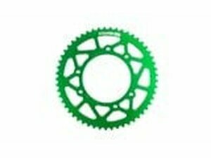 Kettenrad 53 Zhne - 420 Stage6 Alu CNC grn Derbi DRD Pro