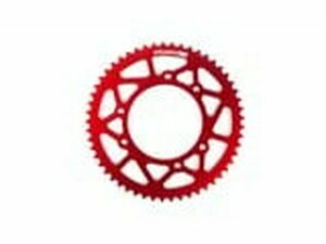 Kettenrad 53 Zhne - 420 Stage6 Alu CNC rot Derbi DRD Pro