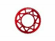 Kettenrad 53 Zhne - 420 Stage6 Alu CNC rot Derbi DRD Pro