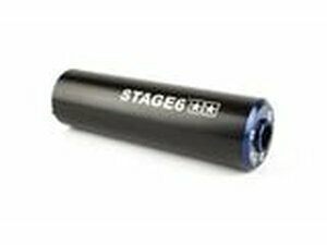 Endschalldmpfer Stage6 50 - 80cc Montage links blau /...