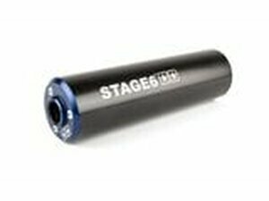 Endschalldmpfer Stage6 50 - 80cc Montage rechts blau /...