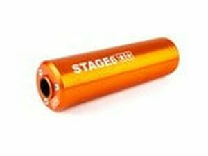 Endschalldmpfer Stage6 50 - 80cc Montage rechts orange