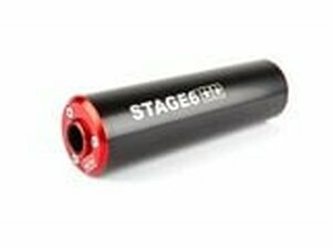 Endschalldmpfer Stage6 50 - 80cc Montage rechts rot /...