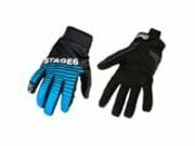 Motorrad Handschuhe Stage6 Street Pure Blau / Schwarz S