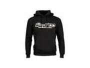 Hoody Stage6, unzipped, schwarz, Gre XL