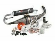 Motorpack Zylinder + Auspuff  Stage6 R/T 70cc Minarelli...