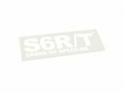 Aufkleber Stage6 R/T 140x48mm wei