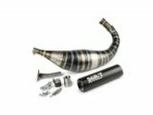 Auspuff Stage6 R/T 80 - 90cc CNC Schwarz Minarelli AM6