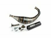 Auspuff Stage6 R/T 80 - 90cc CNC Schwarz Derbi