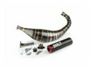 Auspuff Stage6 R/T 80 - 90cc CNC Rot / Schwarz Derbi