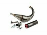 Auspuff Stage6 R/T 70 - 80ccm schwarz / rot AM6