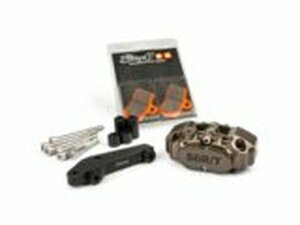 4-Kolben Bremssattel mit Adapter Brembo Stage6 R/T Hard...