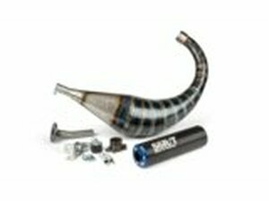 Auspuff Stage6 R/T 70 - 80ccm schwarz / blau Derbi