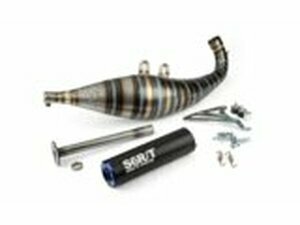 Auspuff Stage6 R/T FL 100 Drag Race Schwarz / Blau