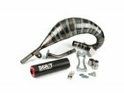 Auspuff Stage6 R/T 70 - 80 Beta RR bis 2021 rot / schwarz