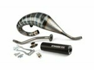 Auspuff Stage6 R/T 70 - 80 high-mount Derbi Schwarz