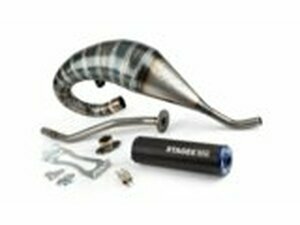 Auspuff Stage6 R/T 70 - 80 high-mount Derbi Schwarz / Blau