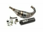 Auspuff Stage6 R/T 90 - 100cc CNC Schwarz Derbi