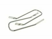 Stabilisator / Halterung Schutzblech vorn Chrom fr Kreidler