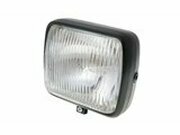 Scheinwerfer eckig schwarz fr Kreidler Mofa