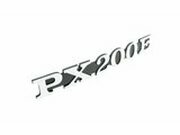 Schild / Schriftzug PX 200 E fr Seitenverkleidung fr...