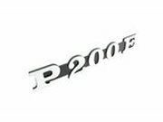 Schild / Schriftzug P 200 E fr Seitenverkleidung Vespa P...