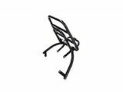 Gepcktrger klappbar Piaggio Zip ab 2000 schwarz