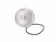 Blinkerglas hinten 80mm wei Simson S51