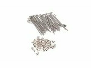 Speichen Satz Edelstahl Made in Germany 143,5mm mit M3,5 Nippel 16 Zoll Simson S51