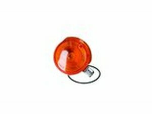 Blinker vorn 80mm orange / Endkappe Chrom Simson S51