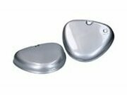 Seitendeckel Set silber metallic Simson S50 / S51 / S70