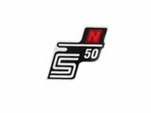 Schriftzug S50 N Folie / Aufkleber rot Simson S50