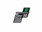 Schriftzug S50 B Folie / Aufkleber grn Simson S50