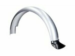 Schutzblech hinten / silber inkl. Spritzschutz Simson S50 / S51 / S70